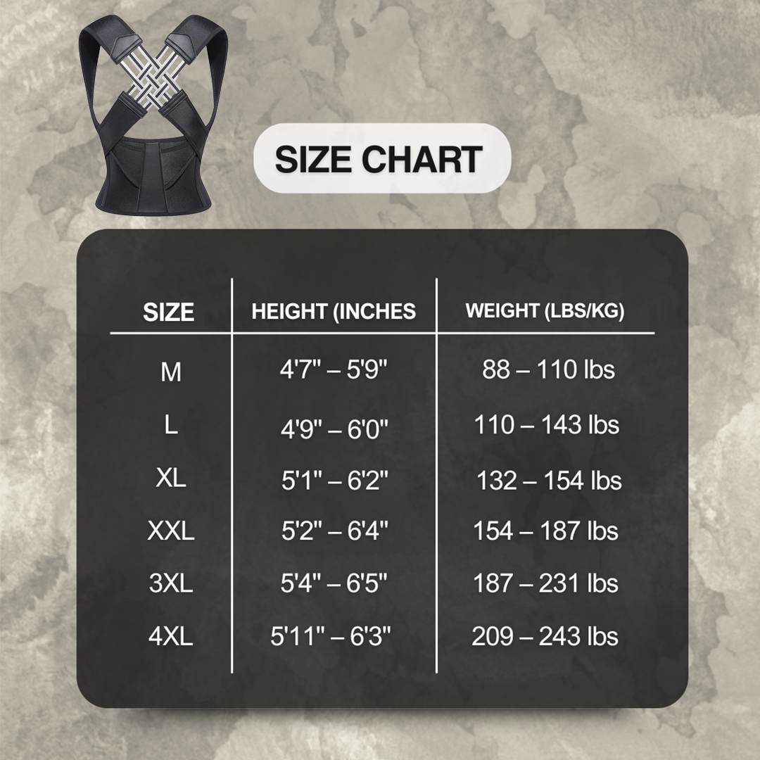 Premium Adjustable Posture Corrector Brace