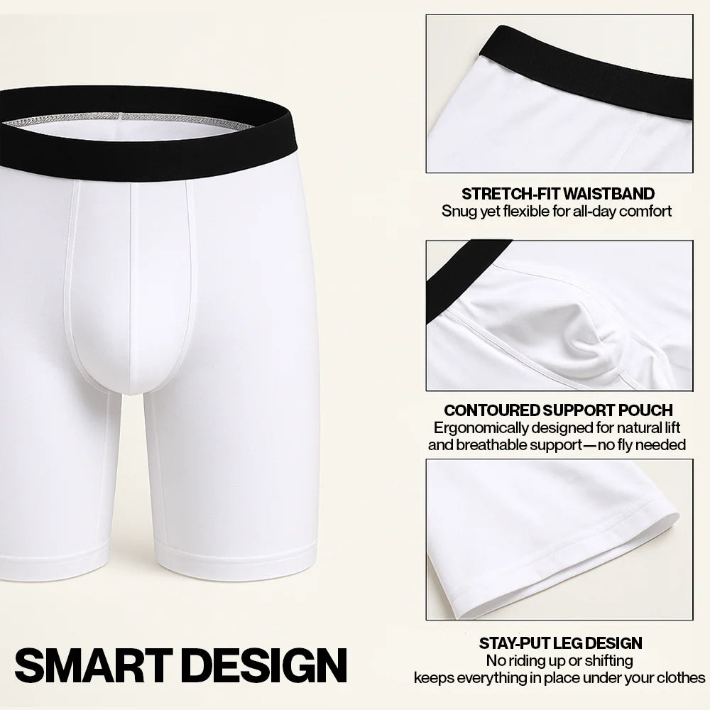 Men's Ultra-Absorbent Incontinence Boxer Trunks
