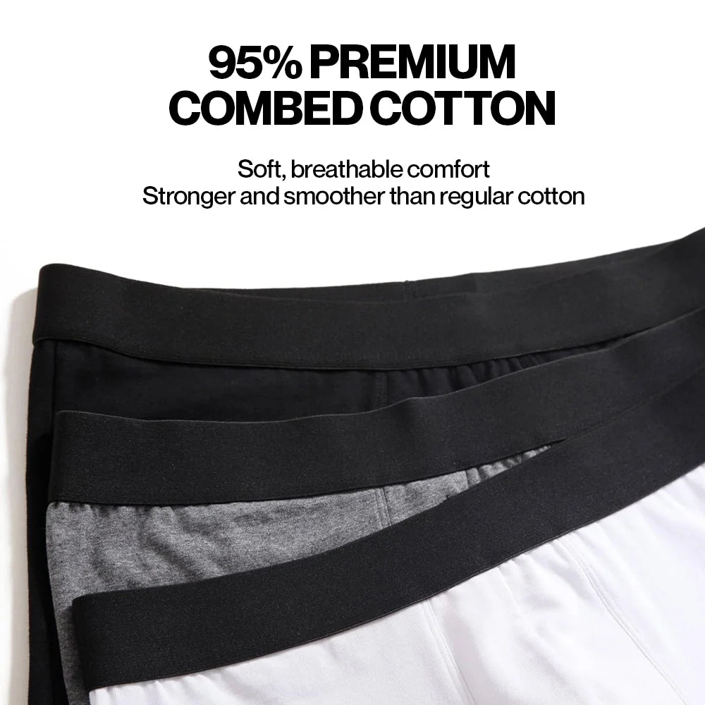 Men's Ultra-Absorbent Incontinence Boxer Trunks