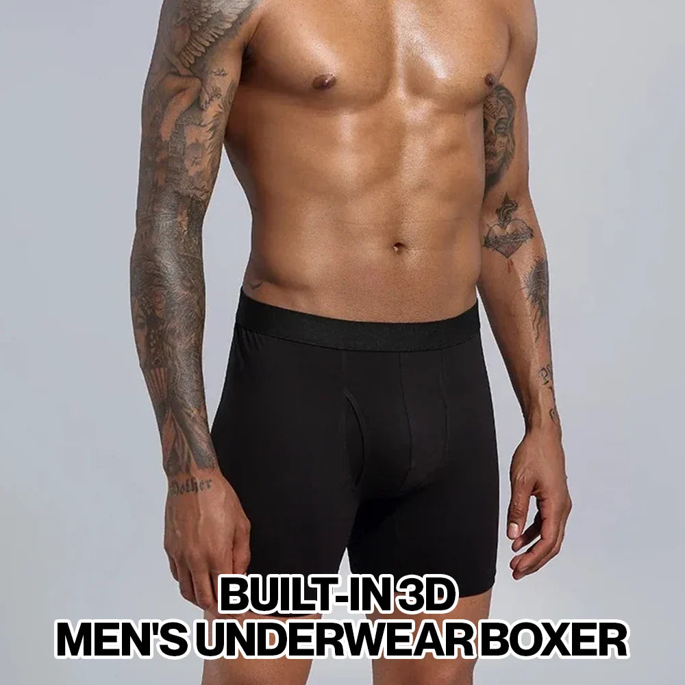 Men's Ultra-Absorbent Incontinence Boxer Trunks