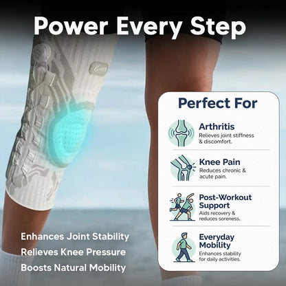 Adjustable Dial Knee Support Brace for Sports Protection