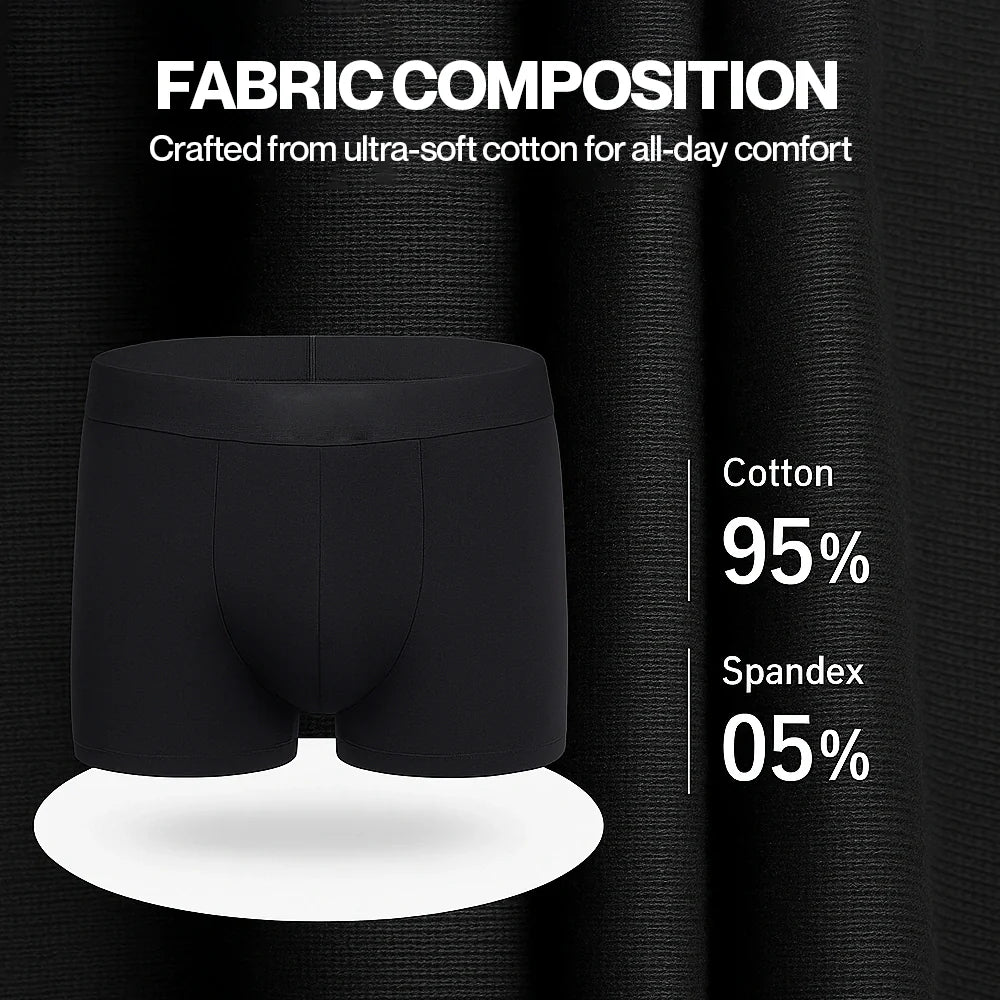 Men's Ultra-Absorbent Incontinence Boxer Trunks