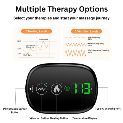 Ceinture de massage chauffante infrarouge électrique