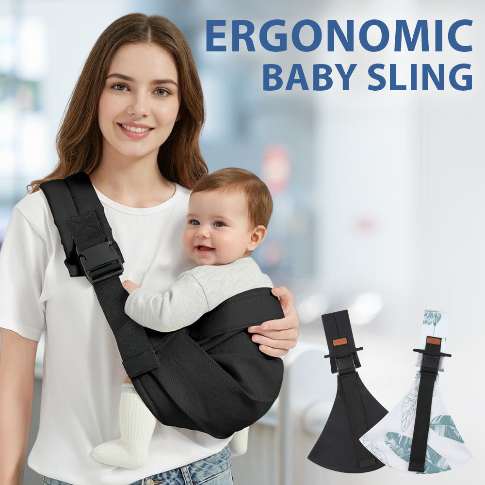 Cilious™ Ergonomic Baby Sling - Hands-Free, Pain-Free Carrier