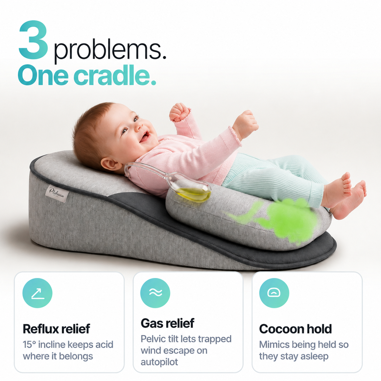 Necknix™ Baby Support Cradle
