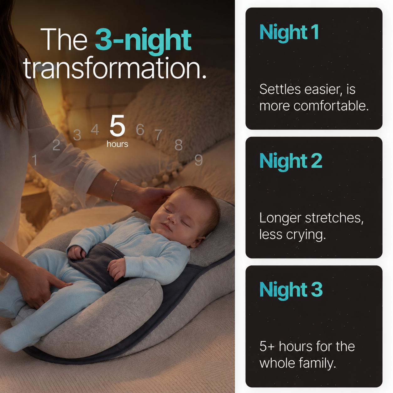Necknix™ Baby Support Cradle