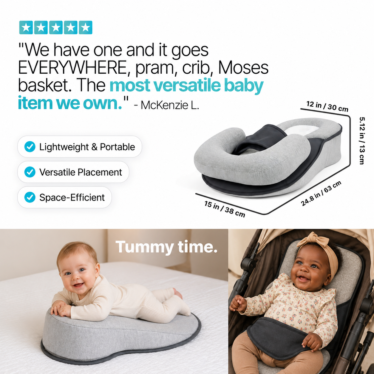 Necknix™ Baby Support Cradle