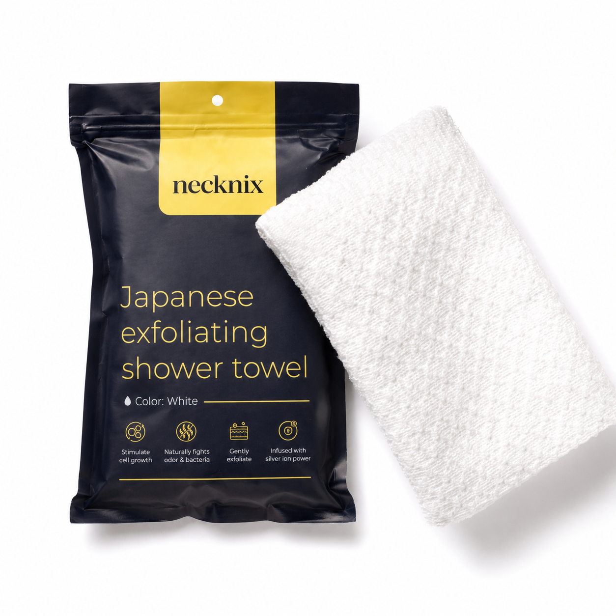 Necknix SkinRenew™ Exfoliating Towel