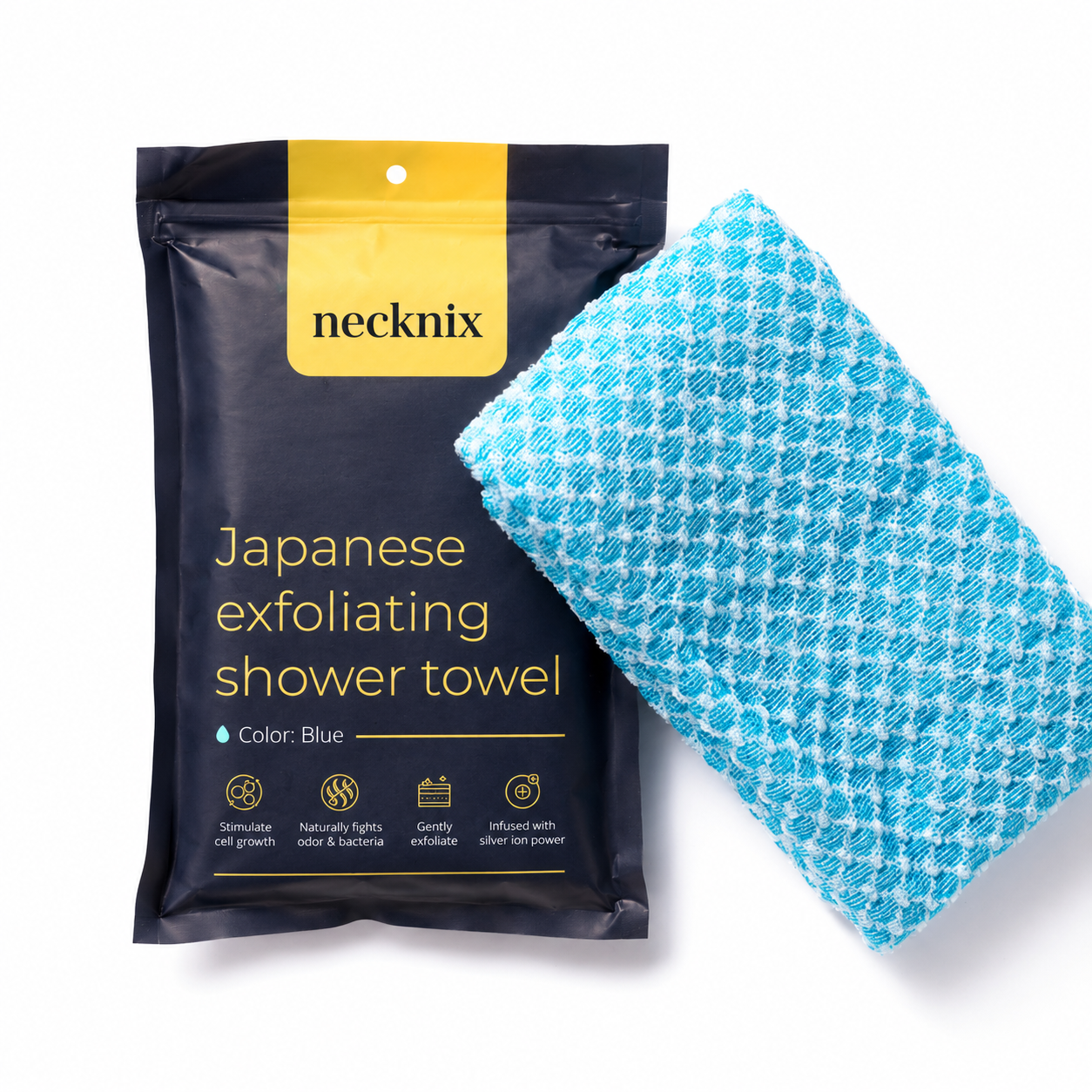 Necknix SkinRenew™ Exfoliating Towel