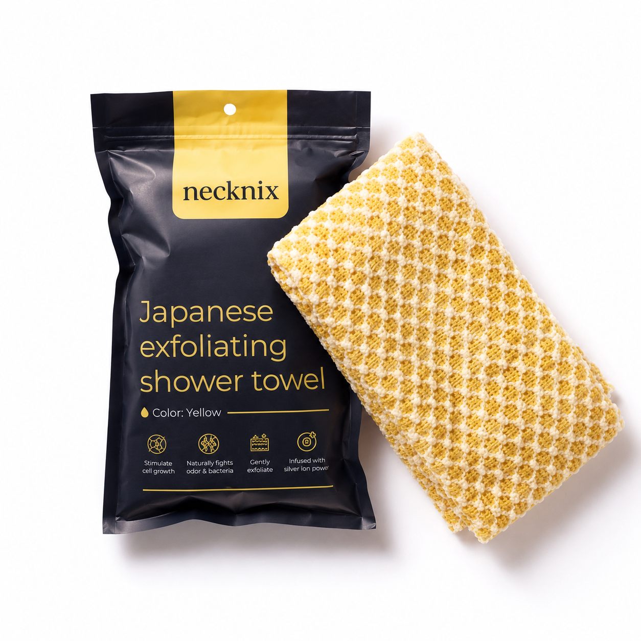 Necknix SkinRenew™ Exfoliating Towel