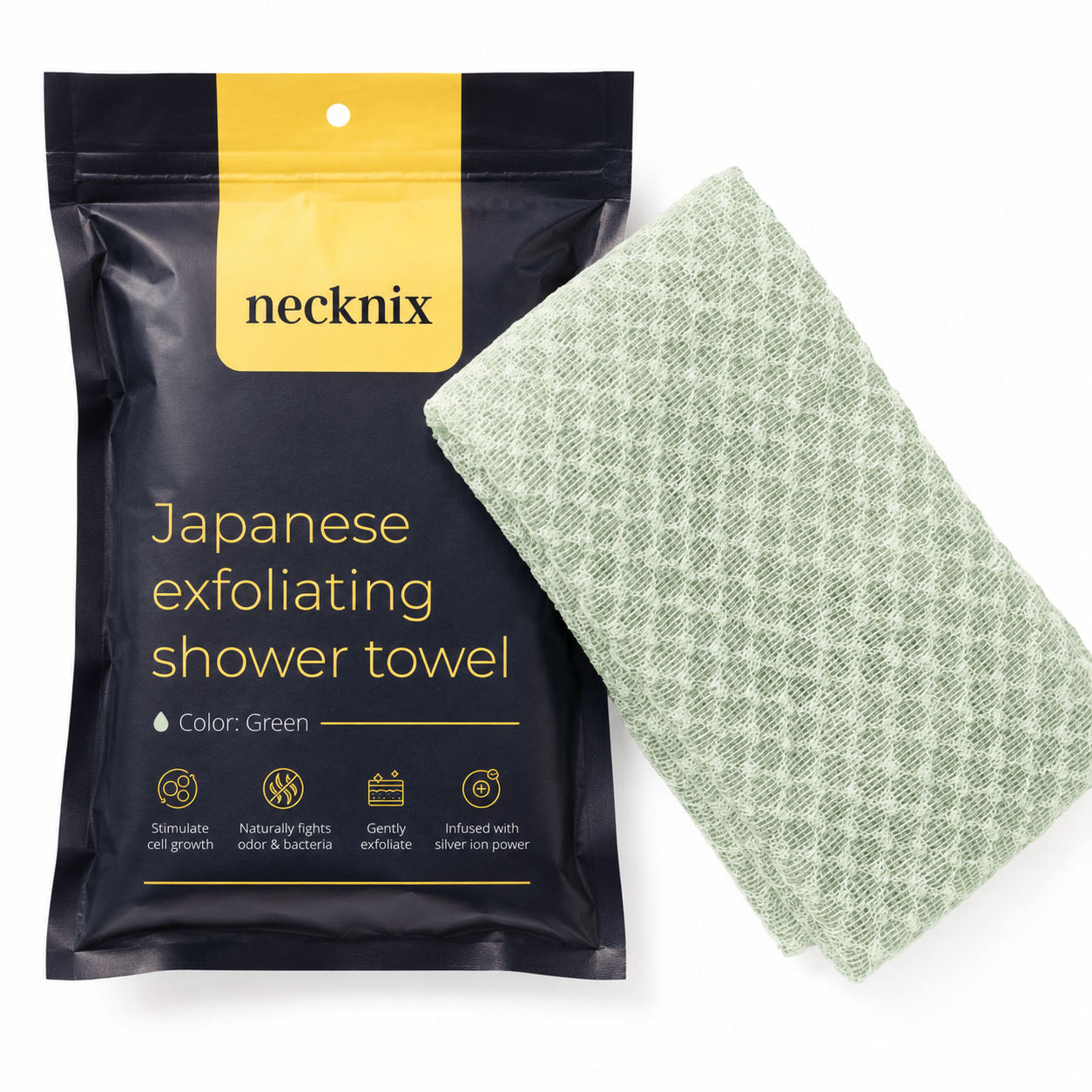 Necknix SkinRenew™ Exfoliating Towel
