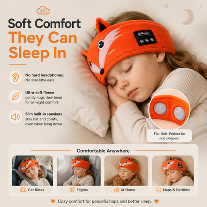 CozyBuds™ - The Bluetooth Headband Headphones for Kids