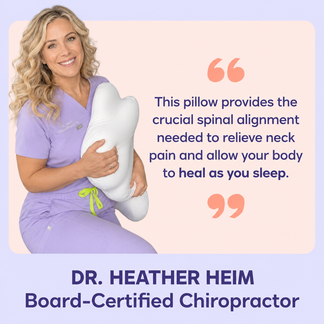 Necknix™ Cervical Memory Foam Pillow