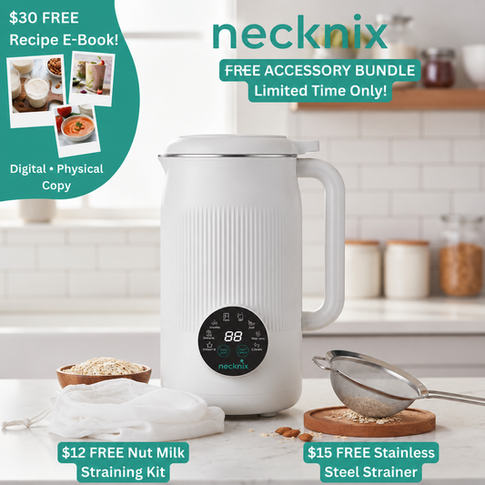 Necknix-The 8-in-1 Multifunction Nut Milk & Juice Maker