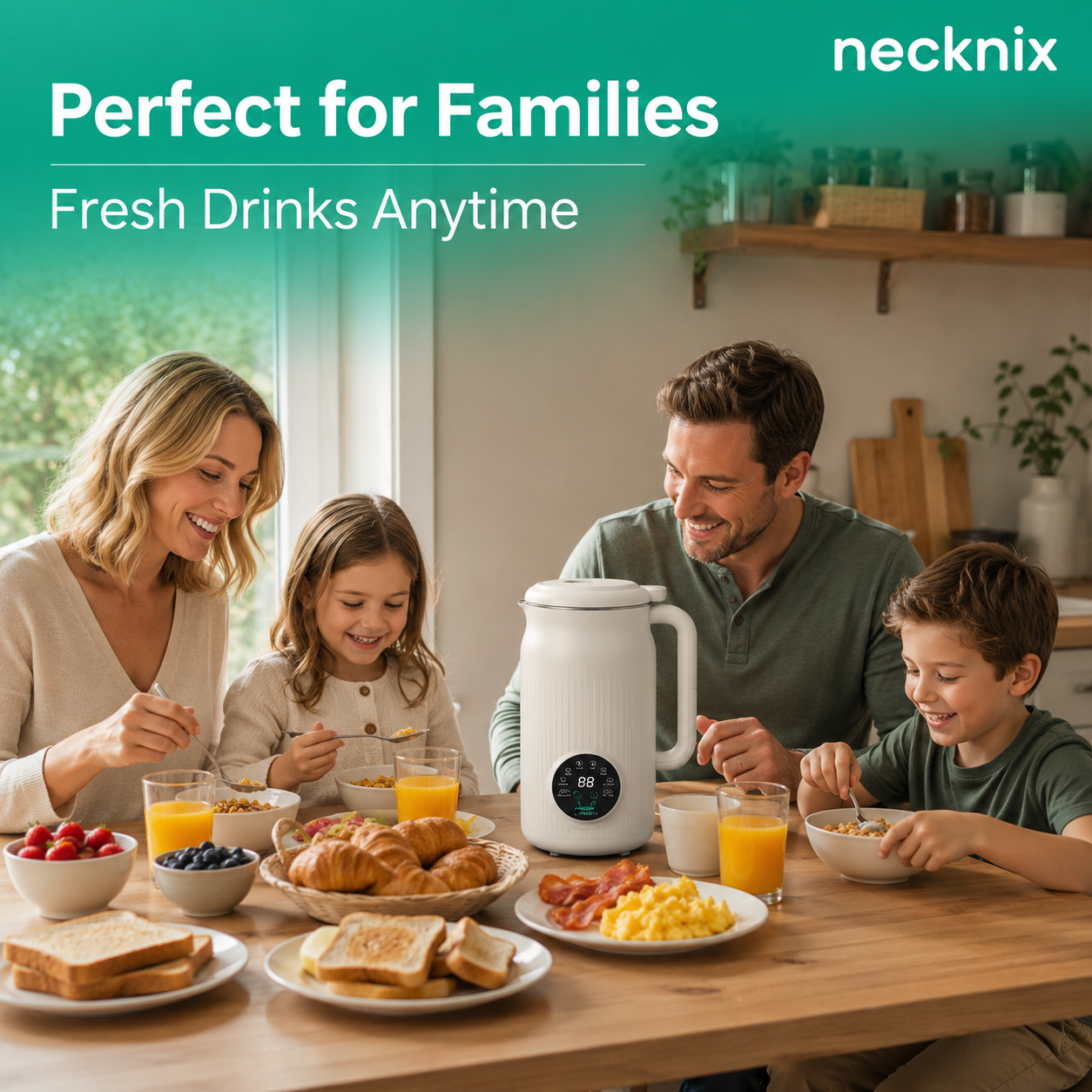 Necknix - Multifunction Nut Milk & Juice Maker