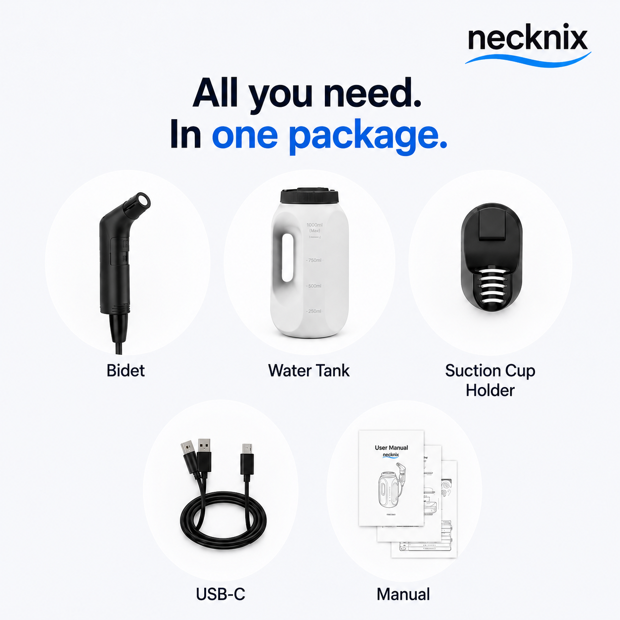 Necknix™ Portable Bidet