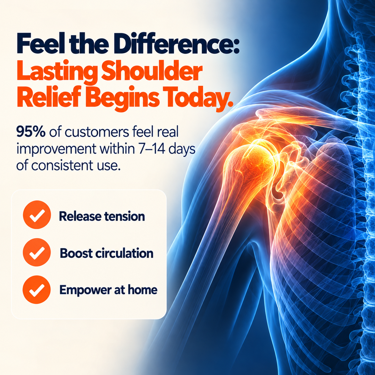 Necknix™ Triple Therapy Shoulder Recovery System