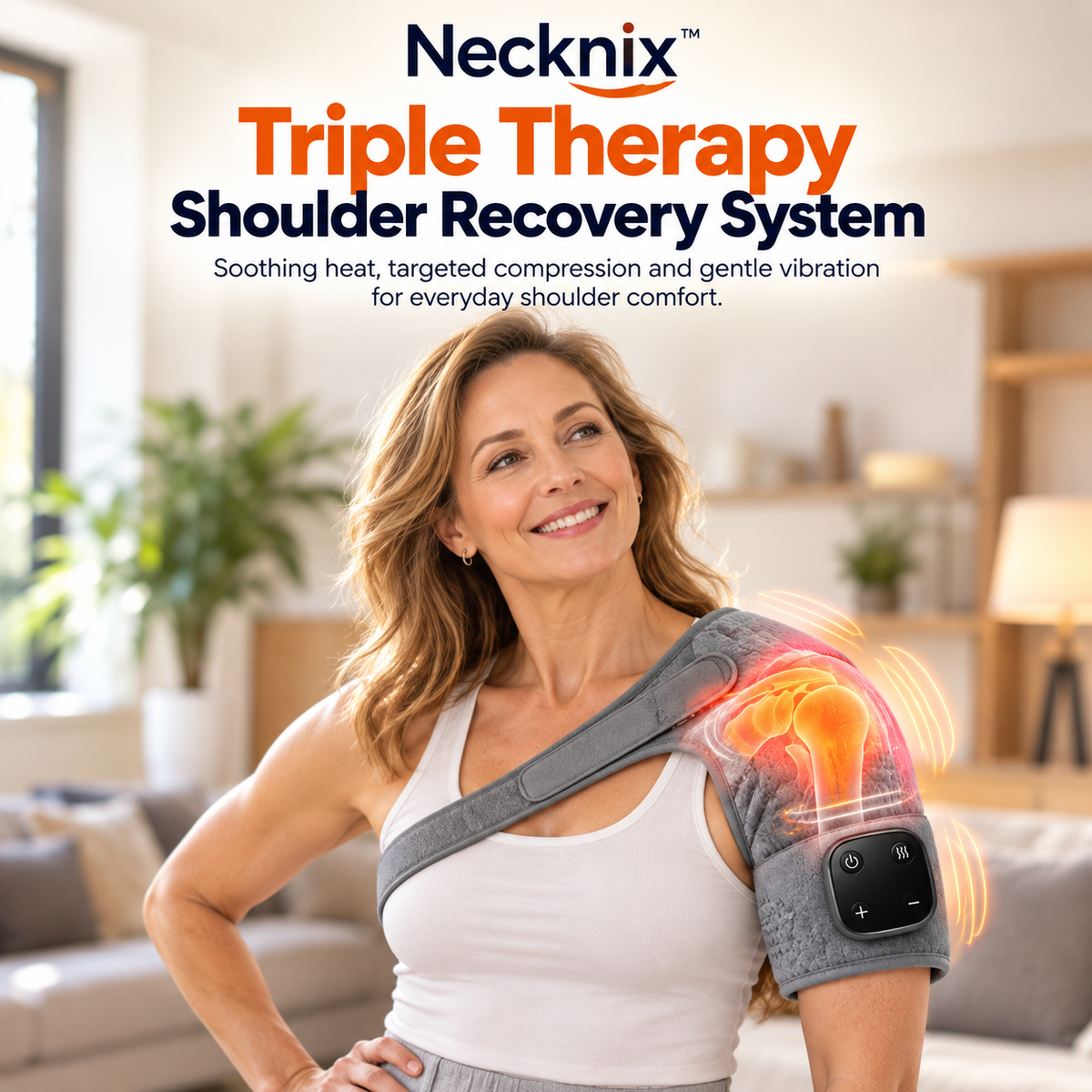 Necknix™ Triple Therapy Shoulder Recovery System