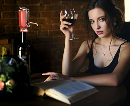 Premium Wine Aerator, Preserver & Dispenser