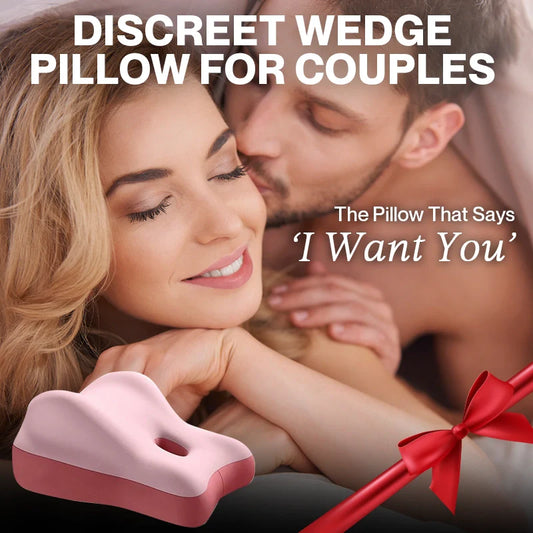 Couple Pillow | Discreet, Portable Wedge for Deeper Connection