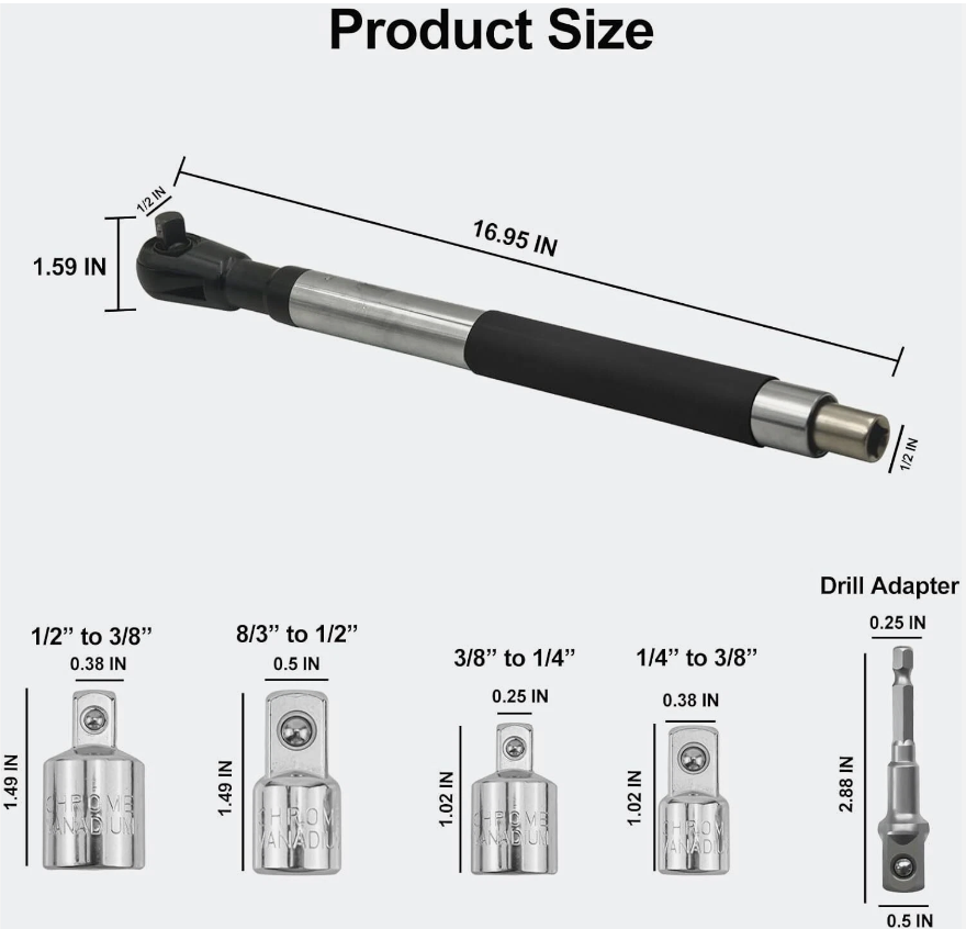 Pro - Offset Extension Wrench