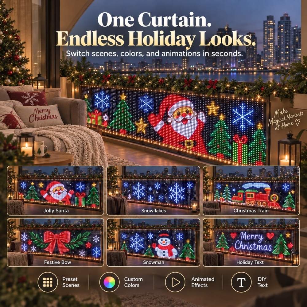 Smart Animated Christmas Lights - Christmas Decorations Lights