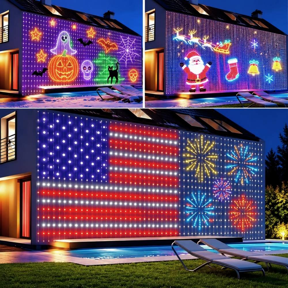 Smart Animated Christmas Lights - Christmas Decorations Lights