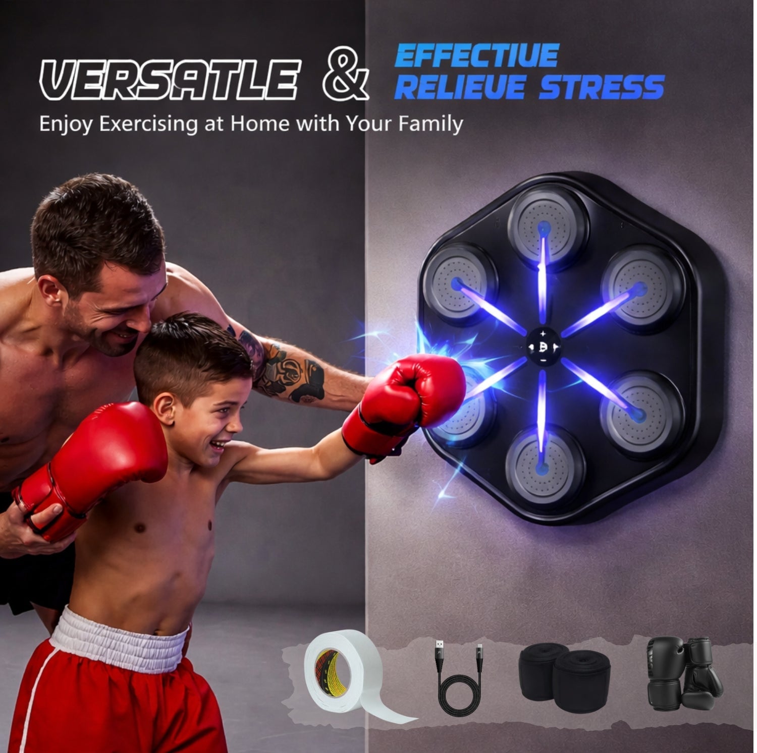 Music Boxing Machine  - The Ultimate Rhythm Punch