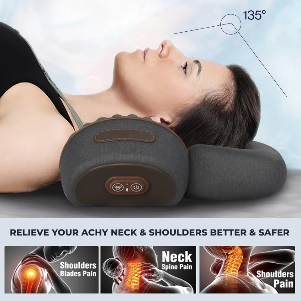 Therapeutic Traction Massager Pillow