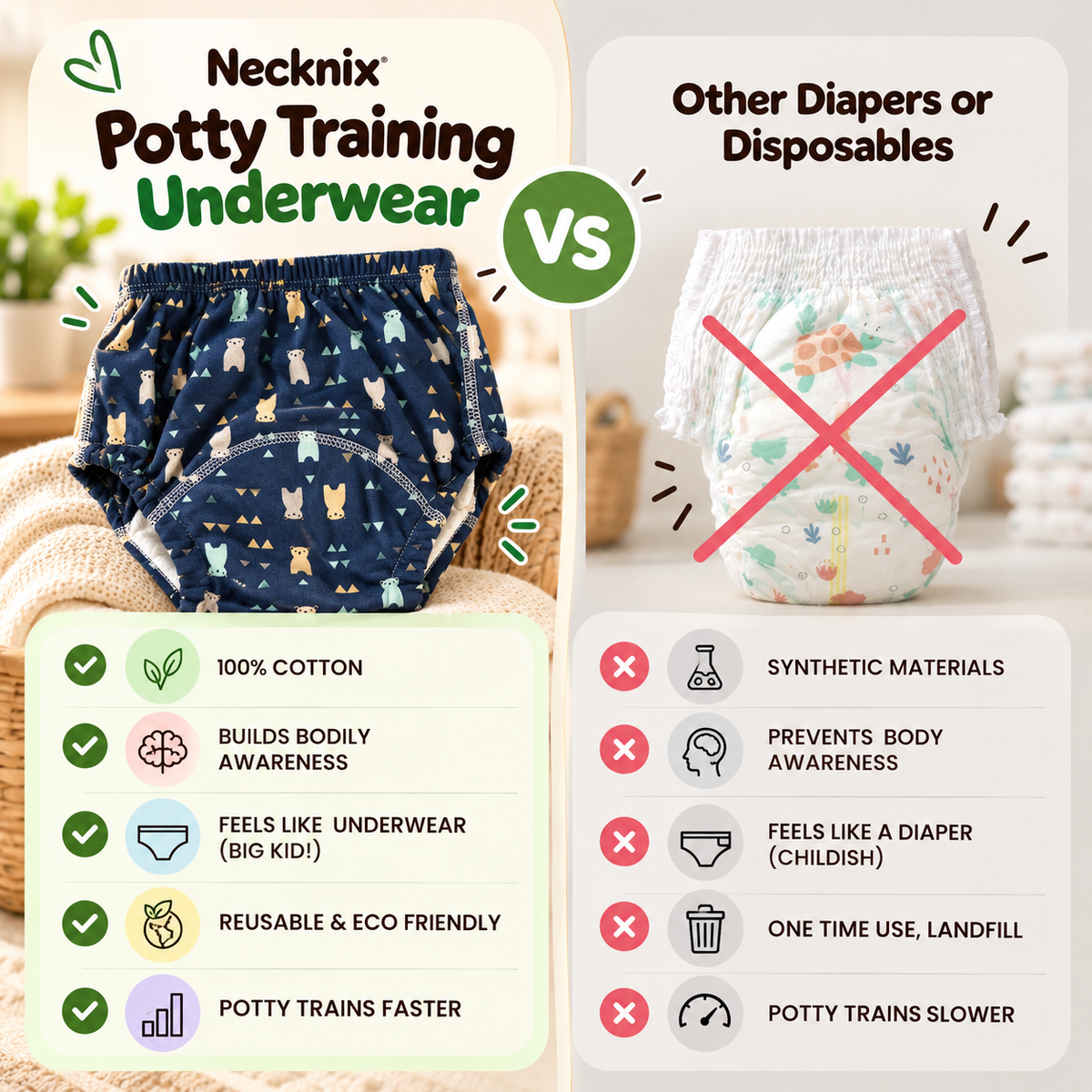 Necknix Potty Training Underwear