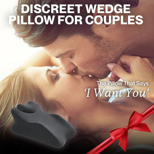 The Love Pillow – Discreet, Portable Wedge for Deeper Connection