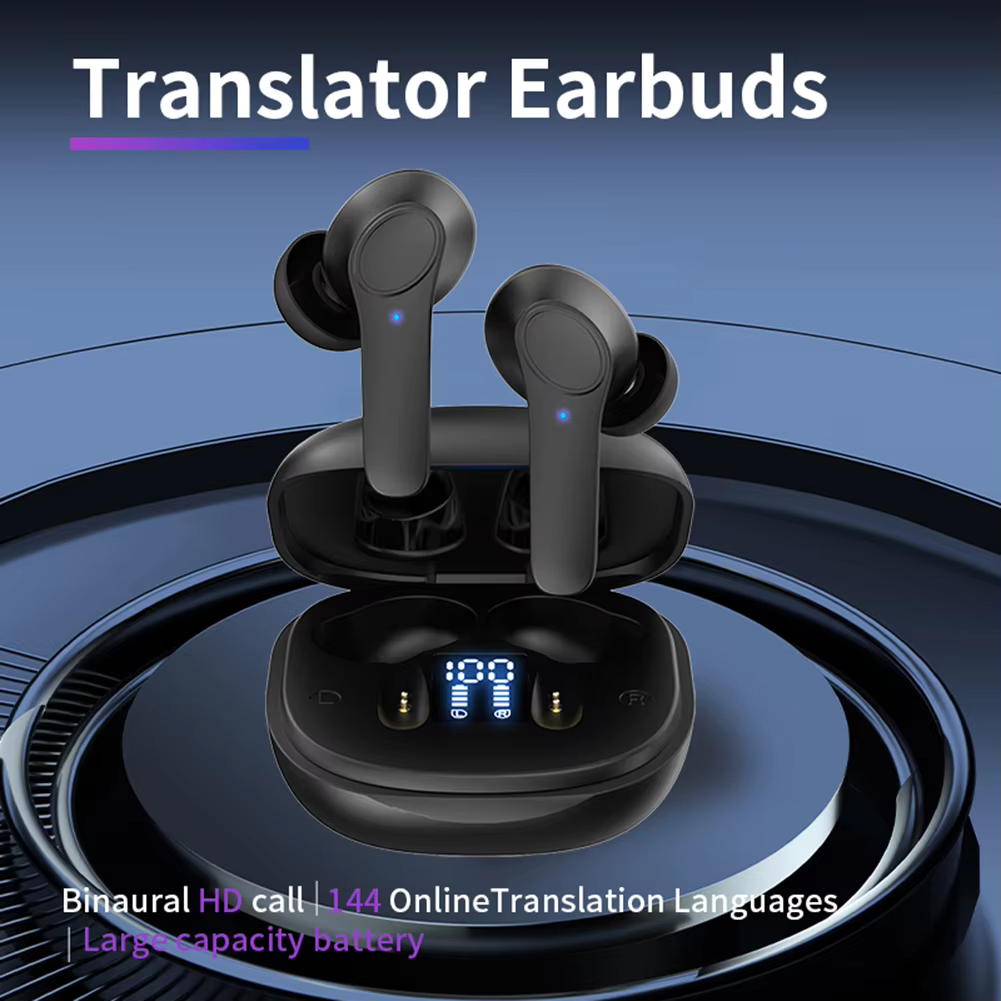 Auriculares de traducción para viajes con IA