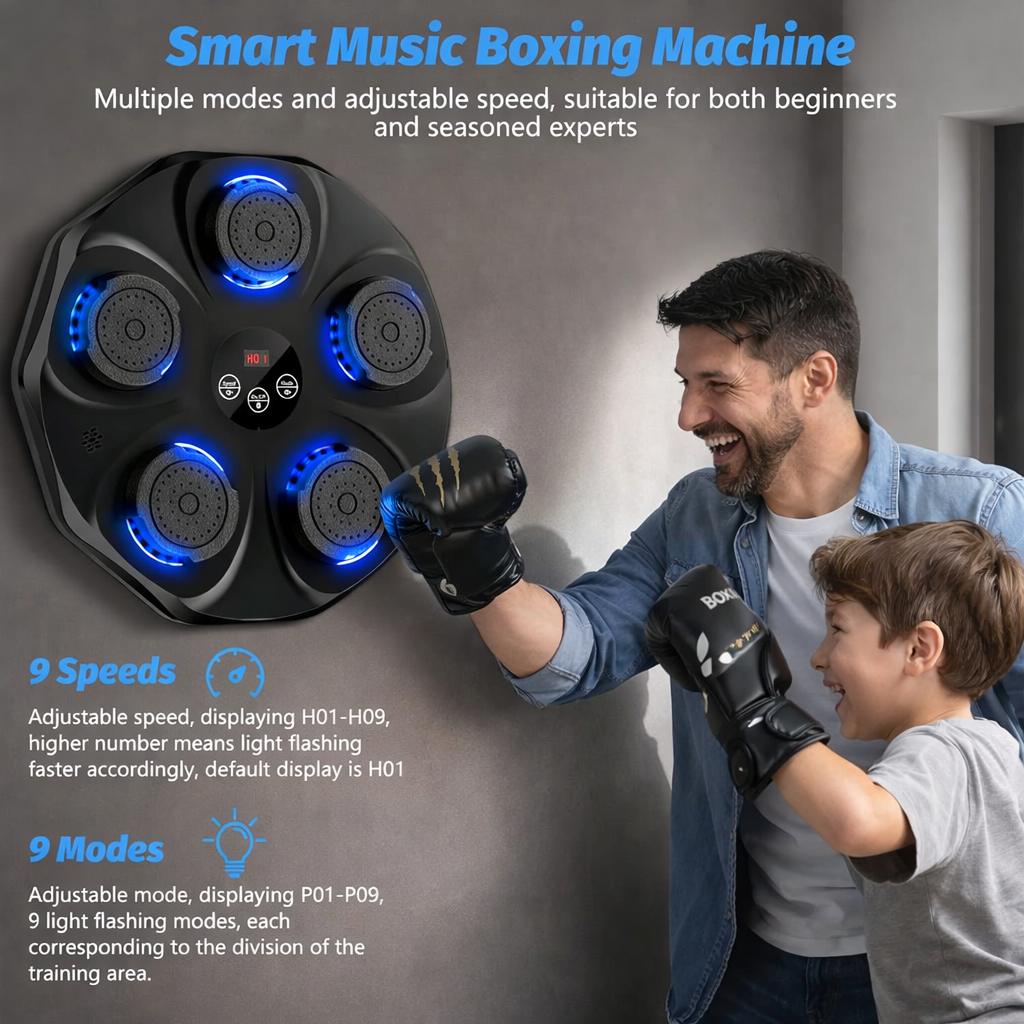 Music Boxing Machine  - The Ultimate Rhythm Punch