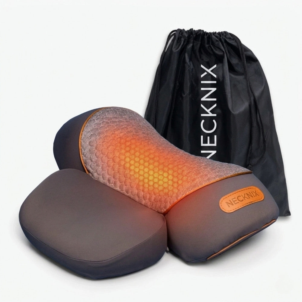 NeckNix™ Thera-Align: Dispositivo de tracción cervical térmico premium