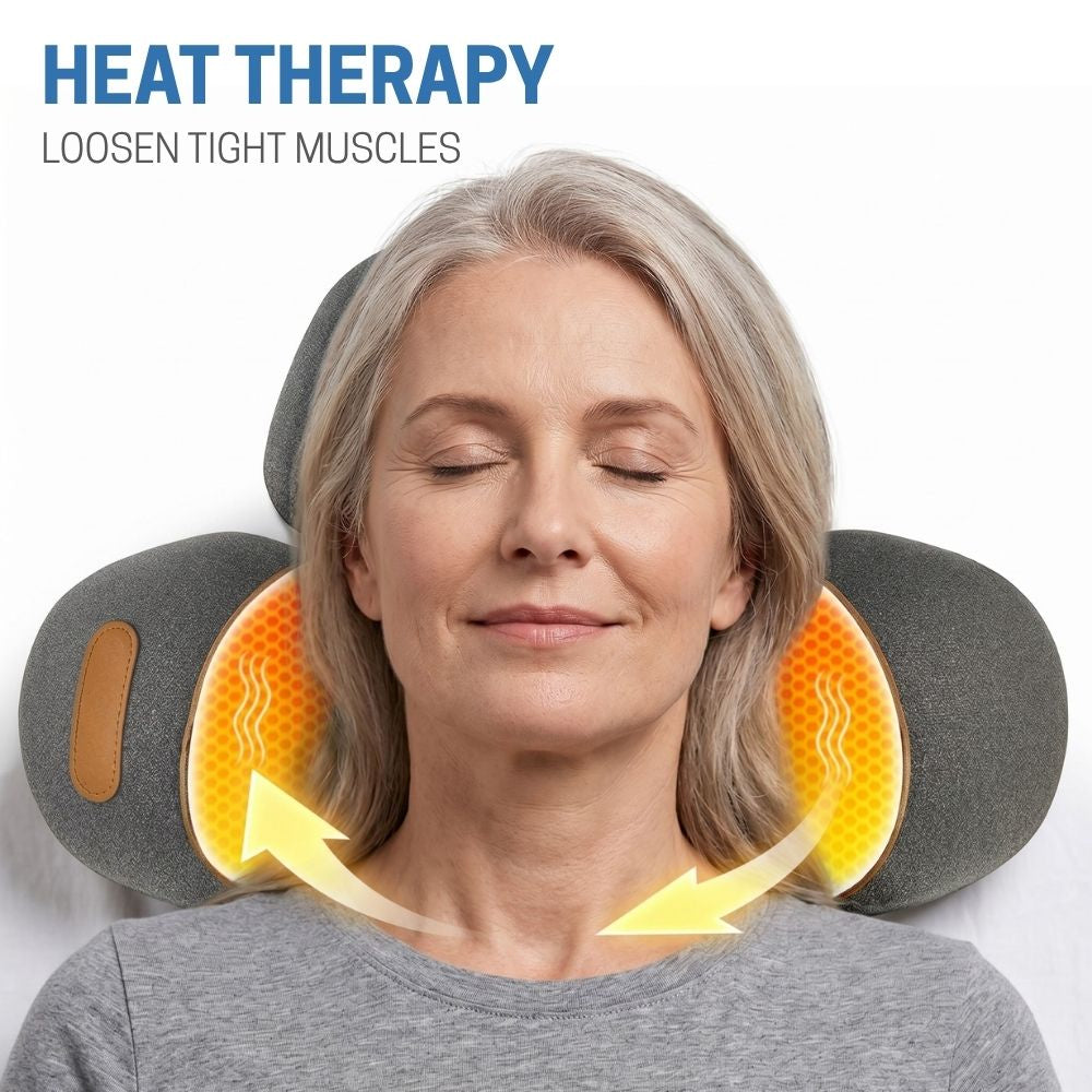 NeckNix™ Thera-Align: Dispositivo de tracción cervical térmico premium