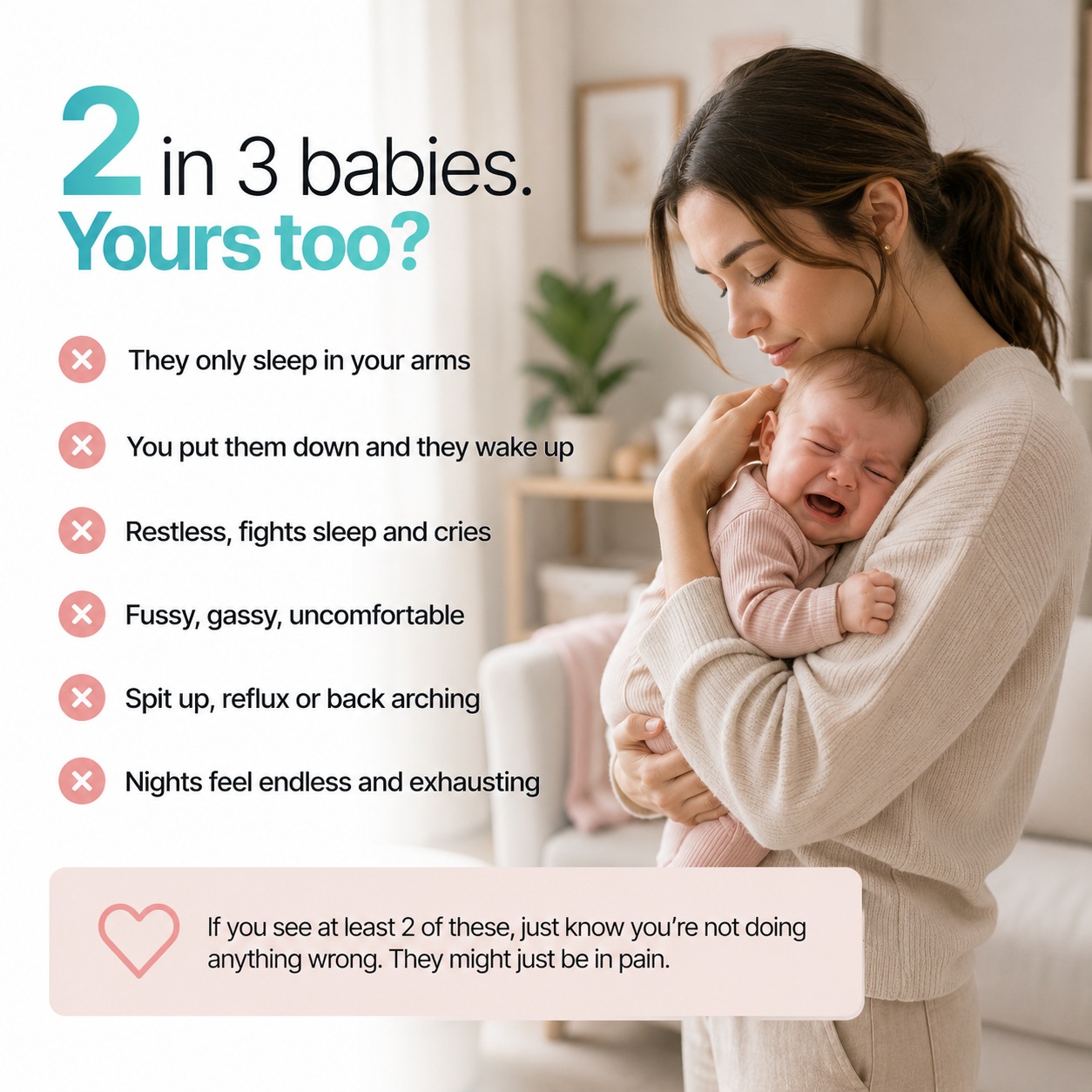 Necknix™ Baby Support Cradle