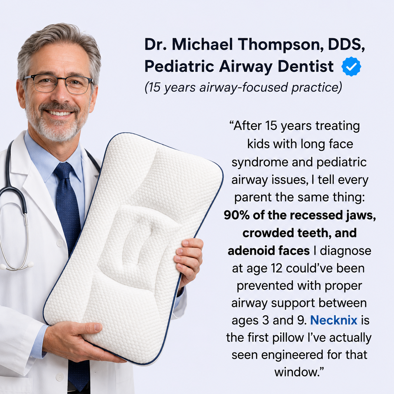 Necknix - Posture Kids Pillow