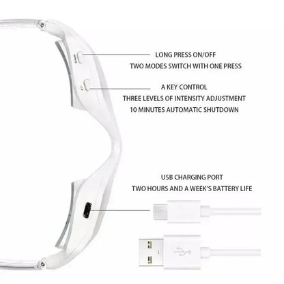 Necknix Red Light Therapy Glasses