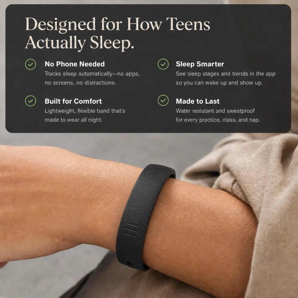 Necknix Silent Vibrating Wake-Up Band for Kids & Teens
