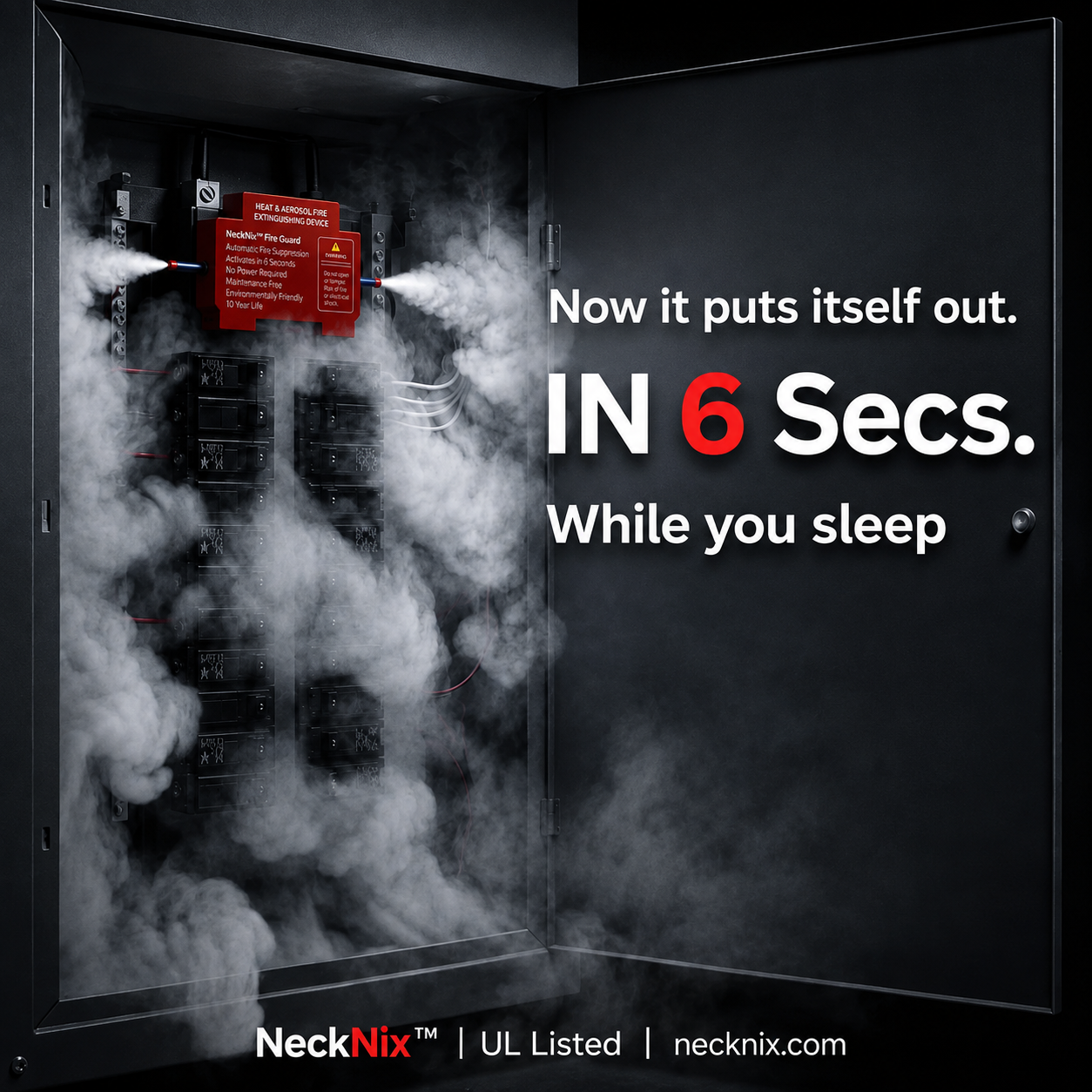 NeckNix™ Automatic Fire Guard